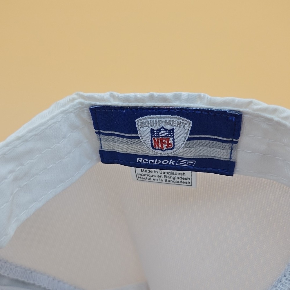 RARE NFL Equipment Hat Cap Sample Not For Resale Reebok White - Picture 8 of 8